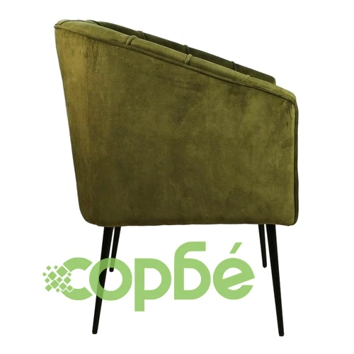 HSM Collection Трапезен стол Chester маслиненозелен ➤ топ цена ➤ sorbe.bg