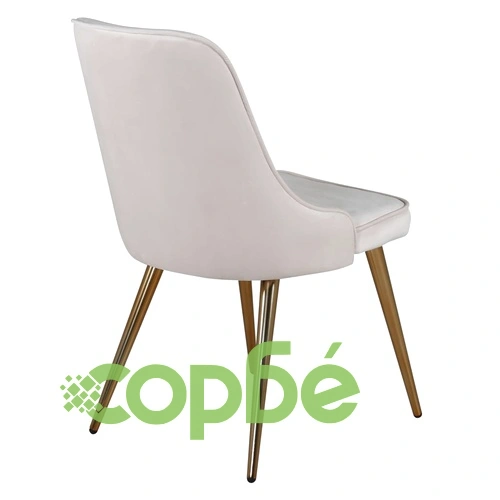 Venture Home Трапезни столове Velvet Deluxe 2 бр кадифе бежов и месинг ➤ топ цена ➤ sorbe.bg