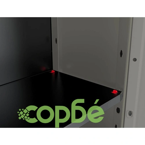 Keter Многофункционален шкаф за съхранение Planet, сиво и черно  ➤ топ цена ➤ sorbe.bg