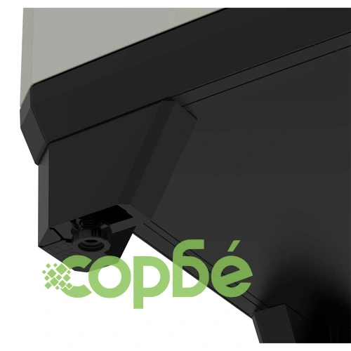 Keter Многофункционален шкаф за съхранение Planet, сиво и черно  ➤ топ цена ➤ sorbe.bg