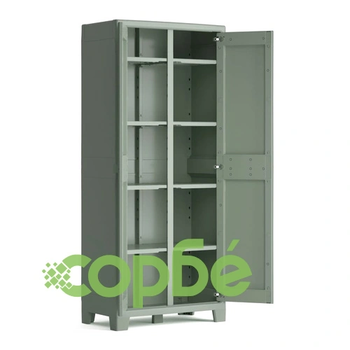 Keter Функционален шкаф за съхранение на открито Planet нефритено сиво ➤ топ цена ➤ sorbe.bg