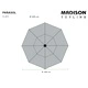 Madison Градински чадър Elba, 300 см, зелен Madison Градински чадър Elba, 300 см, зелен