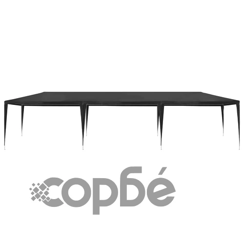Парти шатра 3x9 м PE антрацит ➤ топ цена ➤ sorbe.bg
