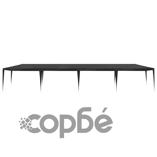 Парти шатра 3x12 м PE антрацит ➤ топ цена ➤ sorbe.bg