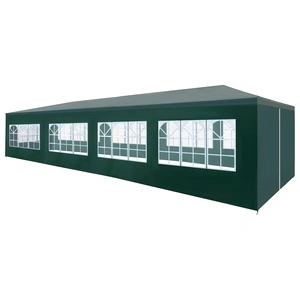 Парти шатра 3x12 м зелена
