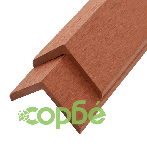 5 бр ъглови лайстни за настилка WPC 170 см светлокафяви ➤ топ цена ➤ sorbe.bg