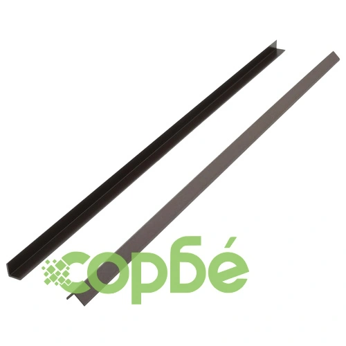 5 бр ъглови лайстни за настилка WPC 170 см тъмнокафяви ➤ топ цена ➤ sorbe.bg