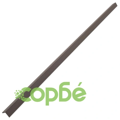 5 бр ъглови лайстни за настилка WPC 170 см тъмнокафяви ➤ топ цена ➤ sorbe.bg