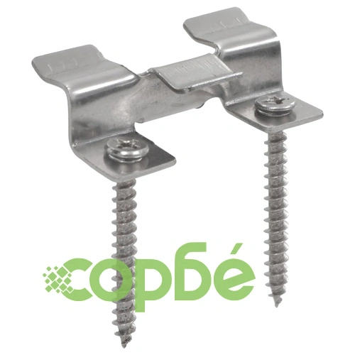 100 бр клипса за декинг с 200 винта, неръждаема стомана  ➤ топ цена ➤ sorbe.bg