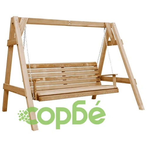 Градинска люлка, импрегниран бор, 205x150x157 см ➤ топ цена ➤ sorbe.bg