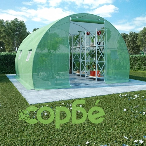 Оранжерия, 9 м², 300x300x200 см ➤ топ цена ➤ sorbe.bg