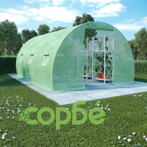 Оранжерия, 13,5 м², 450x300x200 см ➤ топ цена ➤ sorbe.bg
