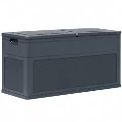 Градинска кутия за съхранение, 320 л, антрацит