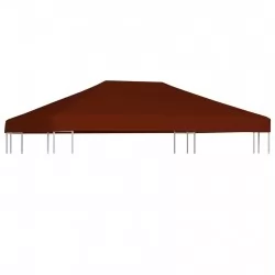 Покрив за шатра, 310 г/кв.м., 3x4 м, керемиден цвят