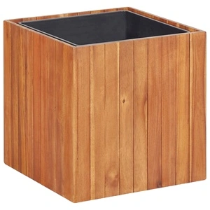 Градинска повдигната леха сандък 43,5x43,5x44 см акация масив
