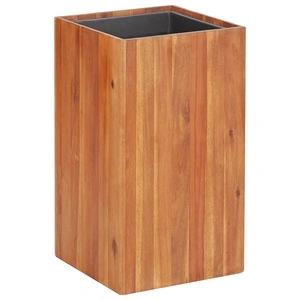 Градинска повдигната леха 33,5x33,5x60 см акация масив