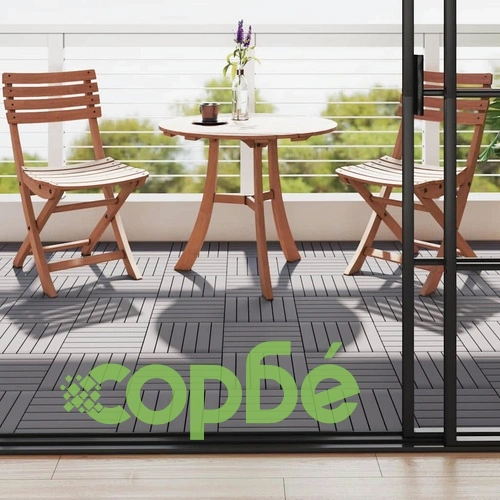 Декинг плочки, 10 бр, промито сиво, 30х30 см, акация масив ➤ топ цена ➤ sorbe.bg