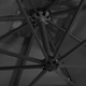 Конзолен градински чадър с LED осветление 250x250 см антрацит Конзолен градински чадър с LED осветление 250x250 см антрацит