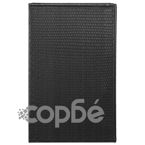 Единичен навес за кофа за смет черен 76x78x120 см полиратан  ➤ топ цена ➤ sorbe.bg