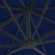 Градински чадър чупещо рамо с алуминиев прът 3x3 м морскосин