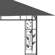 Шатра с мрежа против комари, 4x3x2,73 м, антрацит, 180 г/м²