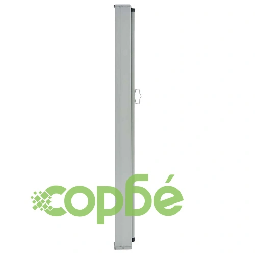 Прибираща се дворна странична тента, 80x300 см, синя ➤ топ цена ➤ sorbe.bg