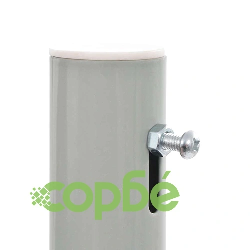 Прибираща се дворна странична тента, 80x300 см, синя ➤ топ цена ➤ sorbe.bg