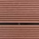 Градинско душ корито, WPC, неръждаема стомана, 80x62 см, кафяво