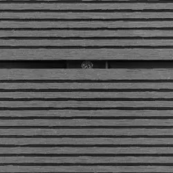 Градинско душ корито, WPC, неръждаема стомана, 110x62 см, сиво
