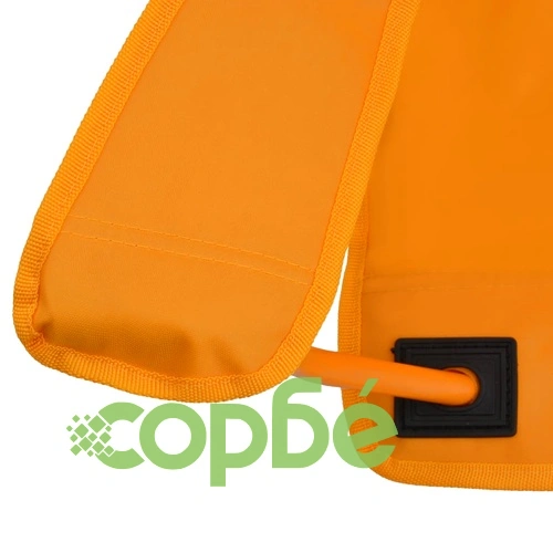 Детски градински столове, 2 бр, жълти, текстил ➤ топ цена ➤ sorbe.bg