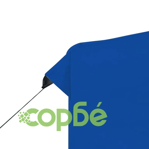 Професионална сгъваема парти шатра, алуминий, 2x2 м, синя ➤ топ цена ➤ sorbe.bg
