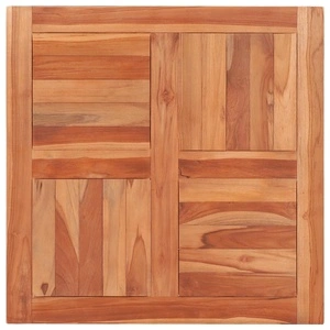 Плот за маса, тиково дърво масив, 70x70x2,5 см