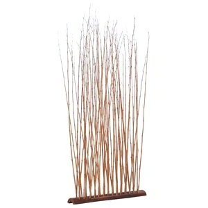Разделител за стая 88,5x13x170 см бамбук