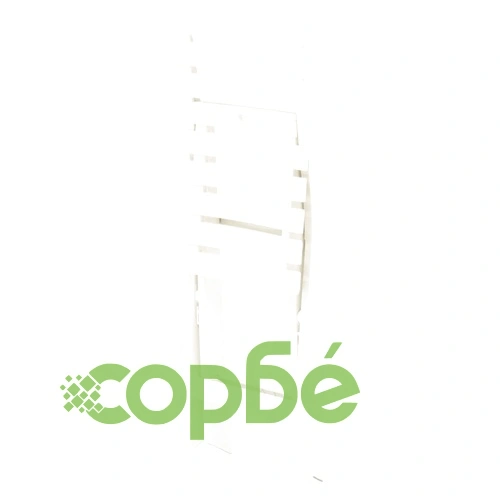 Сгъваеми градински столове, 2 бр, пластмаса, бели ➤ топ цена ➤ sorbe.bg