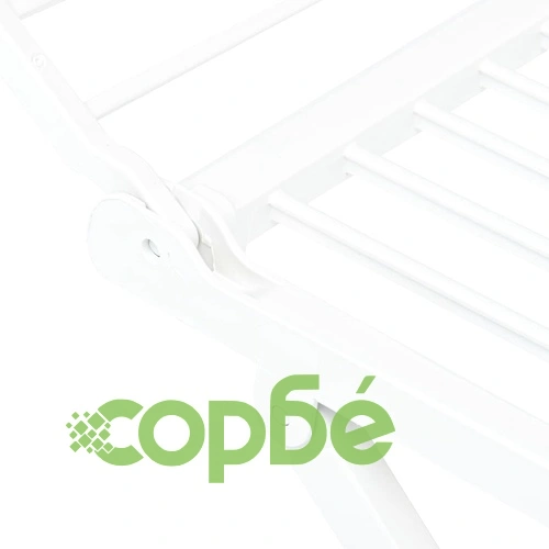 Сгъваем сушилник за дрехи, бял, пластмаса ➤ топ цена ➤ sorbe.bg