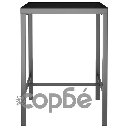 Бар комплект, 5 части, textilene, антрацит ➤ топ цена ➤ sorbe.bg