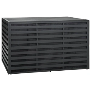 Градински сандък за съхранение алуминий 150x100x100 см антрацит