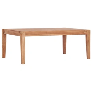 Градинска маса, 90,5x55,5x30,5 cм, тиково дърво масив