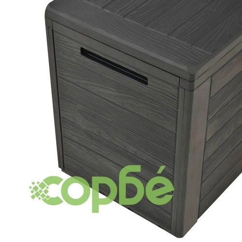 Градински сандък за съхранение, антрацит, 116x44x55 см ➤ топ цена ➤ sorbe.bg