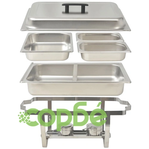 Комплект съдове за бен мари, 3 бр, неръждаема стомана ➤ топ цена ➤ sorbe.bg