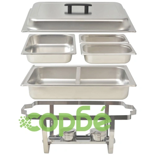 Комплект съдове за бен мари, 4 бр, неръждаема стомана ➤ топ цена ➤ sorbe.bg