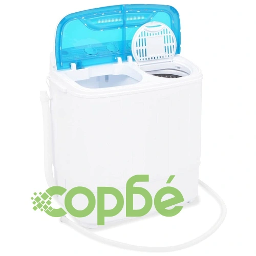 Мини перална машина с двоен казан 5,6 кг ➤ топ цена ➤ sorbe.bg