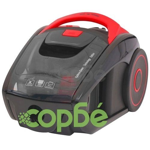 Прахосмукачка без торба циклон, настилки и килими, червена ➤ топ цена ➤ sorbe.bg