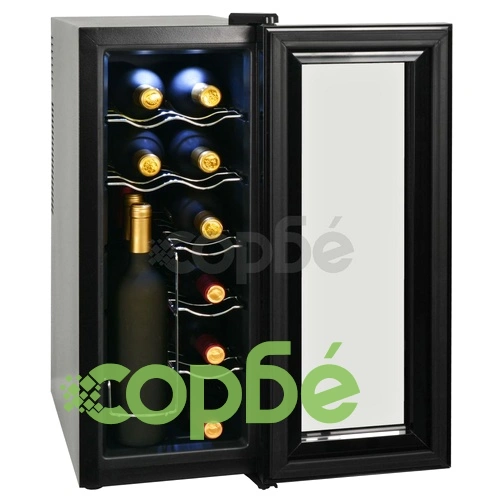 Охладител за вино, 35 л, 12 бутилки, LCD дисплей ➤ топ цена ➤ sorbe.bg