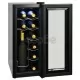 Охладител за вино, 35 л, 12 бутилки, LCD дисплей