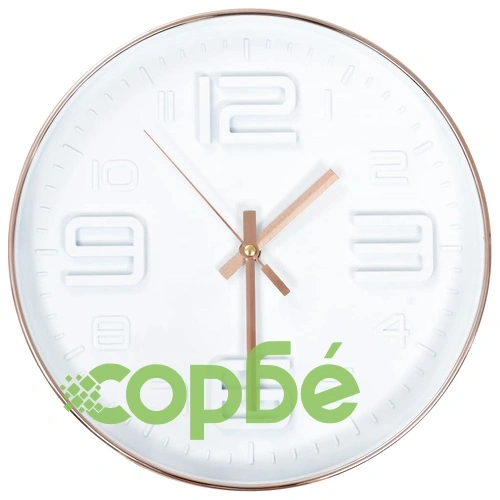 Стенен часовник, имитация на мед, 30 см ➤ топ цена ➤ sorbe.bg