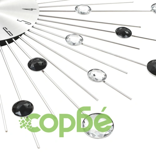 Стенен часовник с кварцов механизъм, модерен дизайн, 50 см ➤ топ цена ➤ sorbe.bg