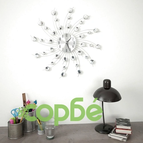Стенен часовник с кварцов механизъм, модерен дизайн, 50 см ➤ топ цена ➤ sorbe.bg
