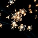 LED коледно дърво за закрито и открито, IP44 250 см, топло бяло