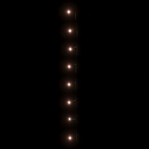 Светещ стринг с 1000 LED 100 м 8 светлинни ефекта IP44 топло бял